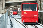 Standseilbahn Vevey Mont Pelerin Ausweiche - Funiculaire Mont Pélerin