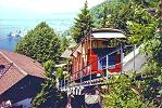 Standseilbahn Funiculaire Territet Mont Fleuri