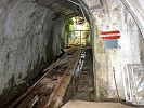 Standseilbahn Funiculaire Territet Mont Fleuri - die ehemalige Zwischenstation Collonge im November 2021