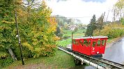 Standseilbahn Funiculaire Les Avants Sonloup - Stimmung unterhalb der Bergstation Sonloup