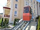 Leysin Swiss Hotel Management School SHMS funicular funiculaire Schrägaufzug