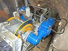 Standseilbahn Funiculaire Savatan - Dailly - Antrieb der neuen Anlage in der Bergstation