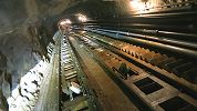 Standseilbahn Funiculaire Savatan - Dailly - bei der ehemaligen Ausweiche