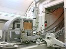 Dailly Panzerturm Schacht Schrägaufzug Kabine in der Talstation - das war eine steile Bahn