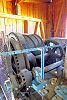Kraftwerk Usine Pissevache 1896-1997 - Antrieb Winde der Standseilbahn bei der Bergstation neben dem Kraftwerk