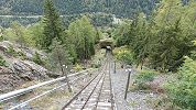 Standseilbahn Emosson Funiculaire - Ausweiche