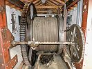 Usine Centrale Fully Funiculaire Standseilbahn bis zum Château - Winde in der Bergstation Chateau