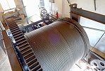 Funiculaire Fully Chateau - Les Garettes - Standseilbahn - Winde in der Bergstation Les Garettes