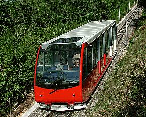 Standseilbahnen Standseilbahn Biel Magglingen Funiculaire Bienne Macolin Schweiz