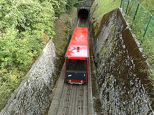 Standseilbahn Biel Leubringen Funiculaire Bienne Evilard - Foto Archiv standseilbahnen.ch
