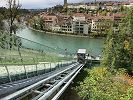 Aussicht von der Bergstation - Schrägaufzug Bärenpark Bern