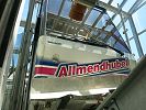 Standseilbahn Mürren Allmendhubel - Wagen in der Bergstation