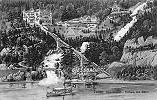 Giessbachbahn Standseilbahn Giessbach - Ansicht um das Jahr 1900