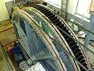 Standseilbahn Giessbachbahn bei Brienz - Antriebsrad Bergstation Giessbach