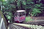 Die lila Wagen der Gütschbahn von 1975 - 2008 - Foto Archiv standseilbahnen.ch Die lila Wagen der Gütschbahn von 1975 - 2008 - Foto Archiv standseilbahnen.ch