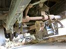 Alte Standseilbahn Hotel Montana Luzern - Fangbremse von 1910 live unter dem Wagen in Schüpfheim - Archiv standseilbahnen.ch