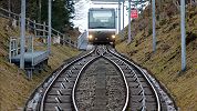 Zugerbergbahn Standseilbahn Zug Zugerberg - Ausweiche