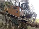 Wagen der Standseilbahn Amsteg - Bristen im Jahr 2003