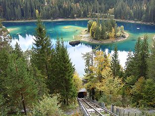 Standseilbahn Flims Caumasee Foto Archiv standseilbahnen.ch