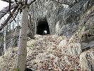 Tunnel im unteren Teil der Strecke