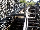Standseilbahn Etzelwerk Wasserschloss Bilsten - Talstation Apparatekammer Sicht bergwärts