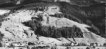 Iltiosbahn - Standseilbahn Unterwasser Iltios - die Linienführung ist ziemlich kurvig