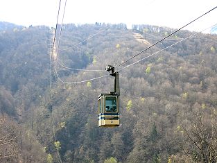 Luftseilbahn Verdasio - Rasa bei Intragna im Centovalli