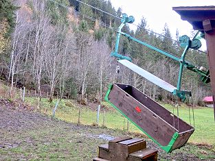 Private Seilbahn Lauenen Alp Feissenberg - Foto Markus Seitz