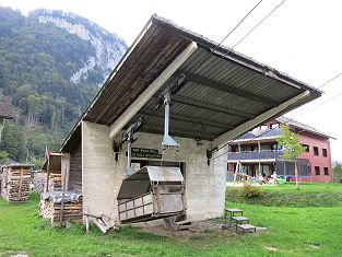 Seilbahn Wolfenschiessen Walibalm im Jahr 2018 Foto Archiv standseilbahnen.ch